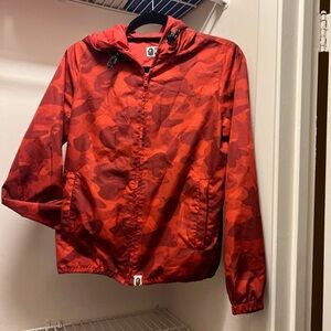 A bathing ape wind breaker xs